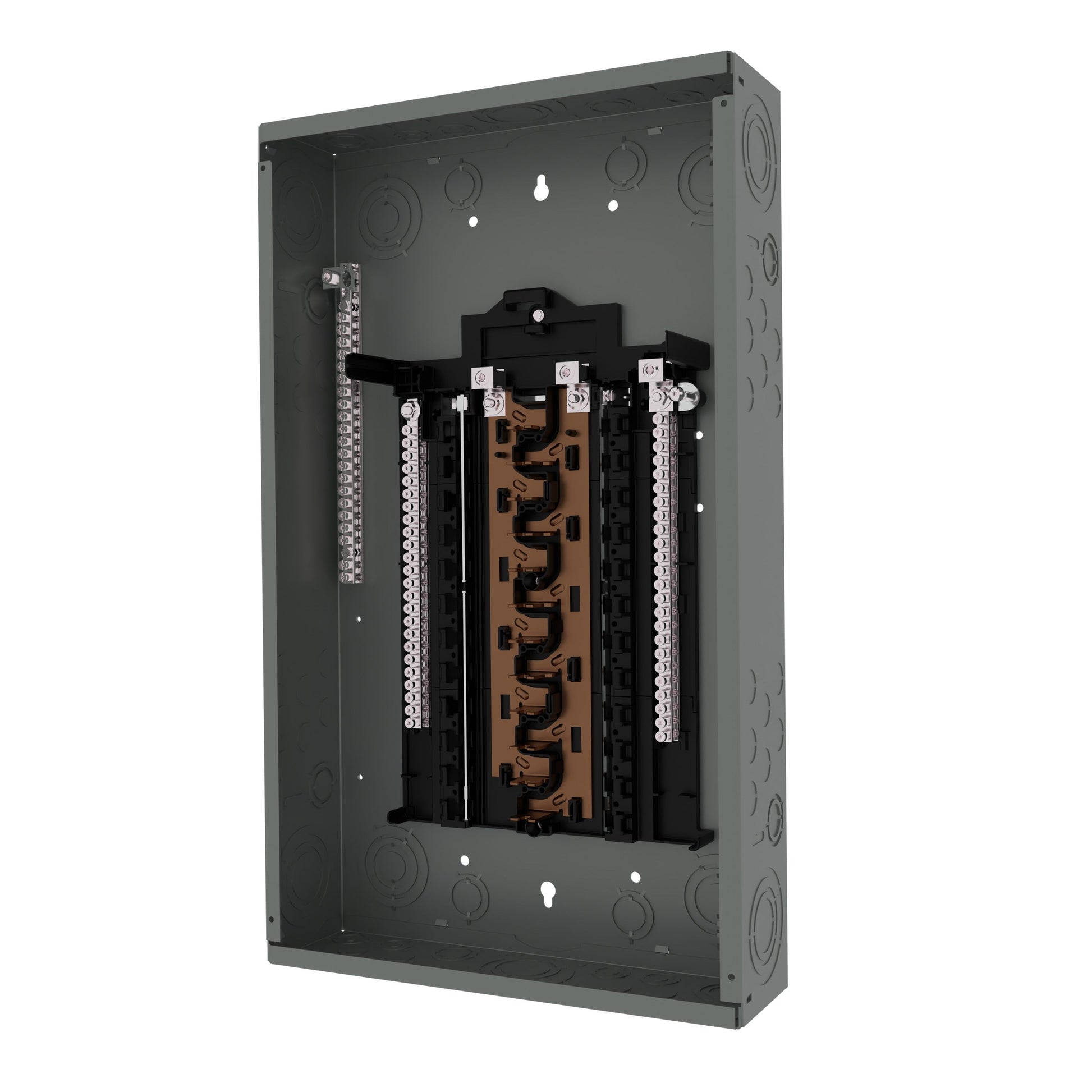 Siemens PN 125-Amp 24-space load center - front view