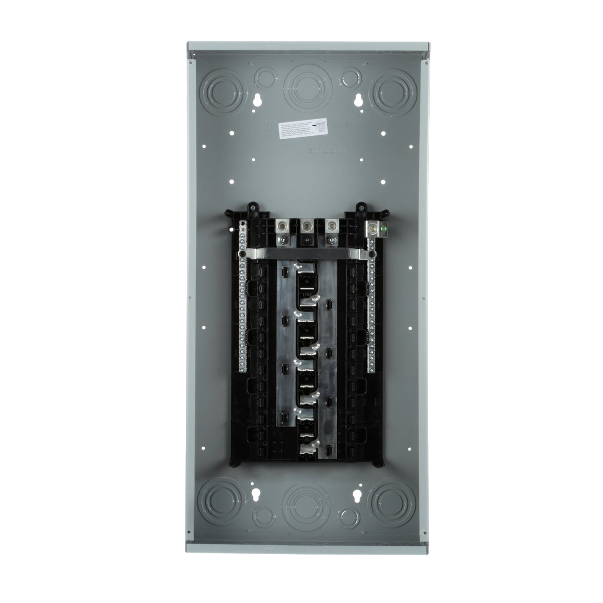 Siemens ES 150-Amp 24-space load center - angle view