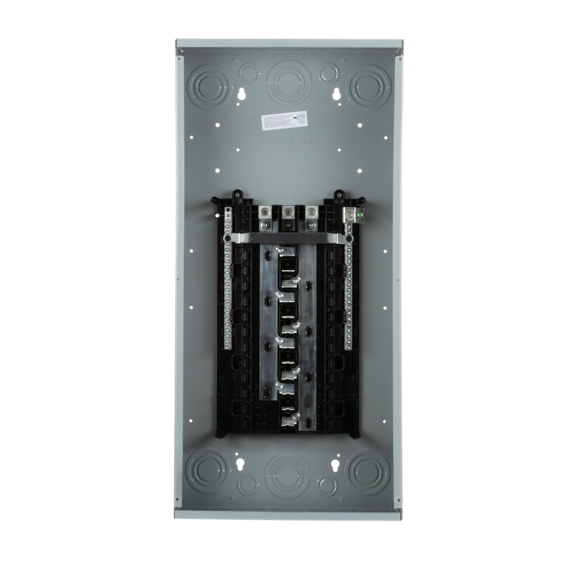 Siemens ES 150-Amp 24-space load center - angle view