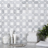 Apollo Tile White 12-in x 12-in Polished Natural Stone Marble Uniform Squares Floor and Wall Tile (5.168-sq. ft/ Carton)