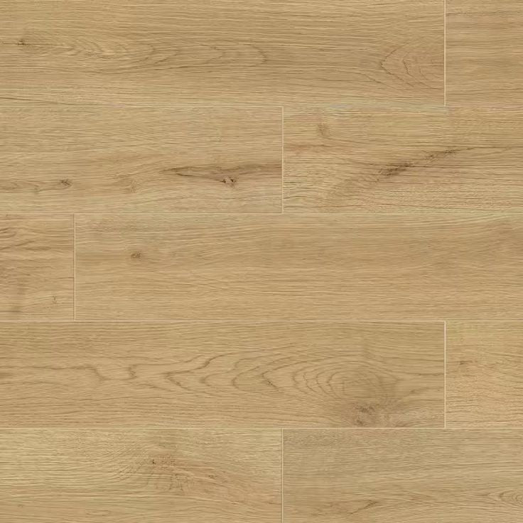Selva Almond 8" x 40" Wood-Look Porcelain Floor & Wall Tile, 15.07 sq. ft. per Case