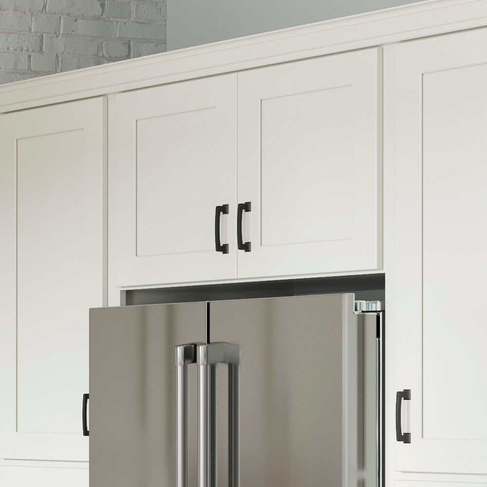 allen + roth Aveley 30-in W x 18.125-in H x 24-in D Linen Wall Fully Assembled Cabinet (Flat Panel Shaker Door Style)