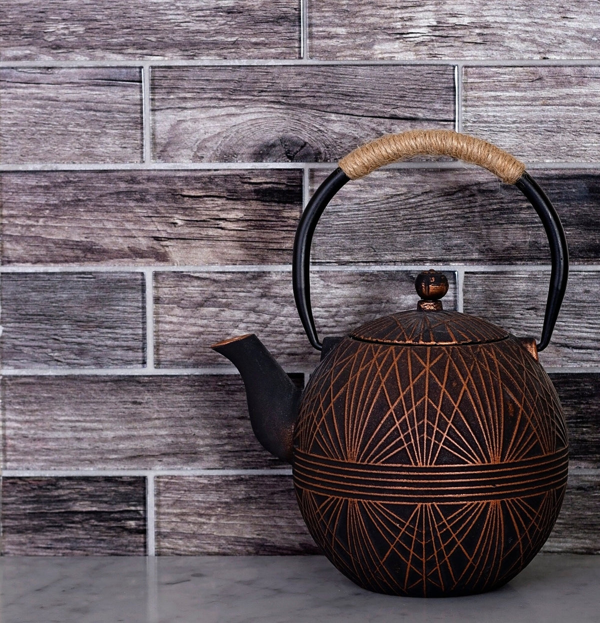 Apollo Tile (Sample) Wall Brown 4-in x 4-in Glossy Glass Brick Patterned Wall Tile