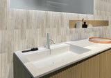 Apollo Tile (Sample) Floor and Wall Tile Beige 4-in x 4-in Honed Marble Subway Floor and Wall Tile
