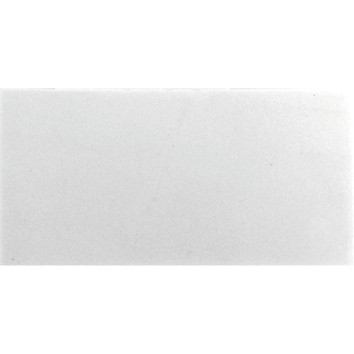 Apollo Tile (Sample) Wall White 3-in x 6-in Honed Marble Subway Wall Tile