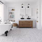 Apollo Tile Desert Hills Wooden Gray 12-in x 12-in Matte Natural Stone Marble Uniform Squares Patterned Floor and Wall Tile (5-sq. ft/ Carton)