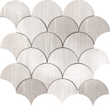 Apollo Tile Desert Hills Gray 12-in x 12-in Polished Natural Stone Marble Circular Patterned Floor and Wall Tile (4.83-sq. ft/ Carton)
