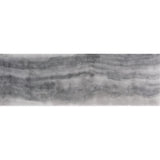 Apollo Tile Grandis Gray 4-in x 12-in Polished Natural Stone Marble Subway Floor and Wall Tile (5-sq. ft/ Carton)