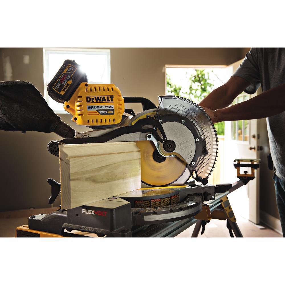 FLEXVOLT 12 in. 60-Teeth Carbide-Tipped Miter Saw Blade (2-Pack) - Super Arbor