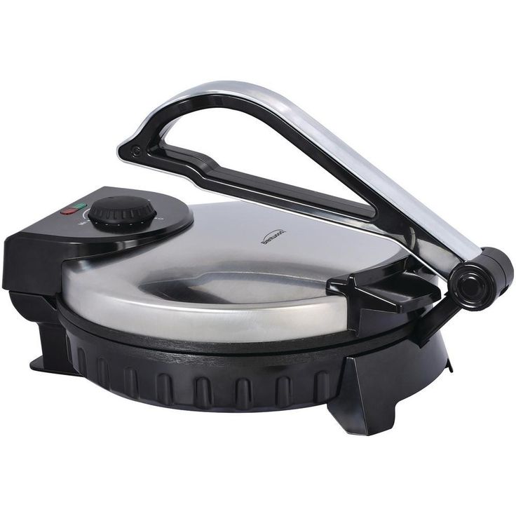 Black Nonstick Electric Tortilla Maker