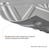 Fasade 2-ft x 2-ft Dome Matte White PVC Drop Ceiling Tile (5-Pack, 20-sq ft / Case)