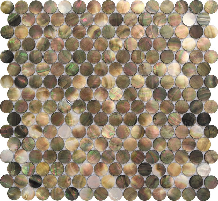 Apollo Tile (Sample) Wall Tile Beige and Brown 4-in x 4-in Polished Marble Wall Tile