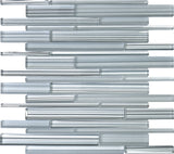 Apollo Tile (Sample) Wall Tile Blue 4-in x 4-in Honed Glass Patterned Floor and Wall Tile