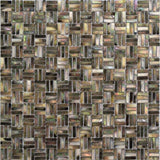 Apollo Tile (Sample) Wall Tile Brown Weaved 4-in x 4-in Polished Marble Patterned Wall Tile