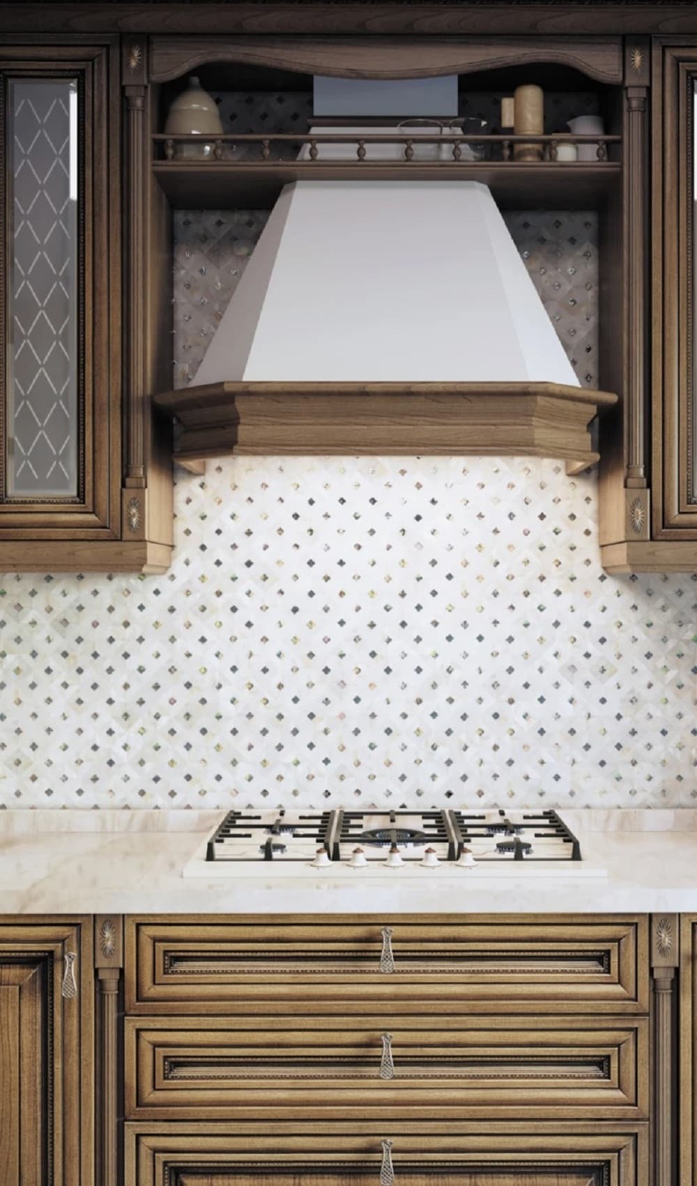 Apollo Tile (Sample) Wall Tile White 4-in x 6-in Polished Marble Wall Tile