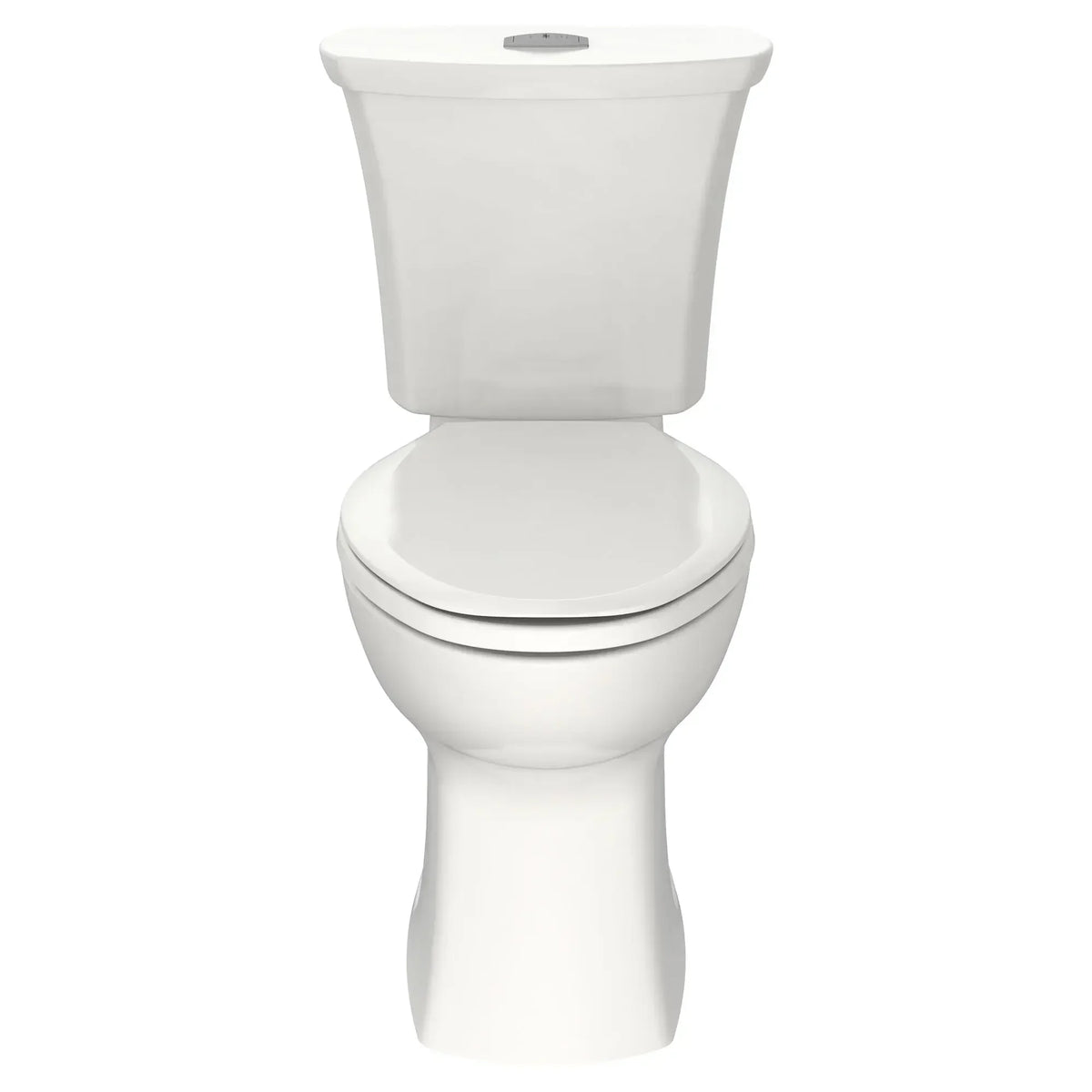 American Standard Edgemere White WaterSense Dual-Flush Elongated Chair-Height 2-Piece Toilet, 12-in Rough-In