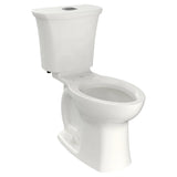American Standard Edgemere White WaterSense Dual-Flush Elongated Chair-Height 2-Piece Toilet, 12-in Rough-In