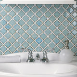 Merola Tile Hudson Tangier Marine 12 in. x 12 in. Porcelain Mosaic Tile (10.96 sq. ft. / Case)