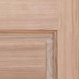 Greatview Doors 60-in x 80-in Mahogany 3/4 Lite Prehung Double Front Door