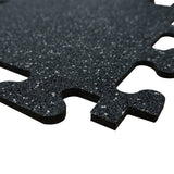 FANMATS 12-in W x 12-in L x 0.25-in T Interlocking Rubber Gym Floor Tile (12-sq ft) (12-Pack)