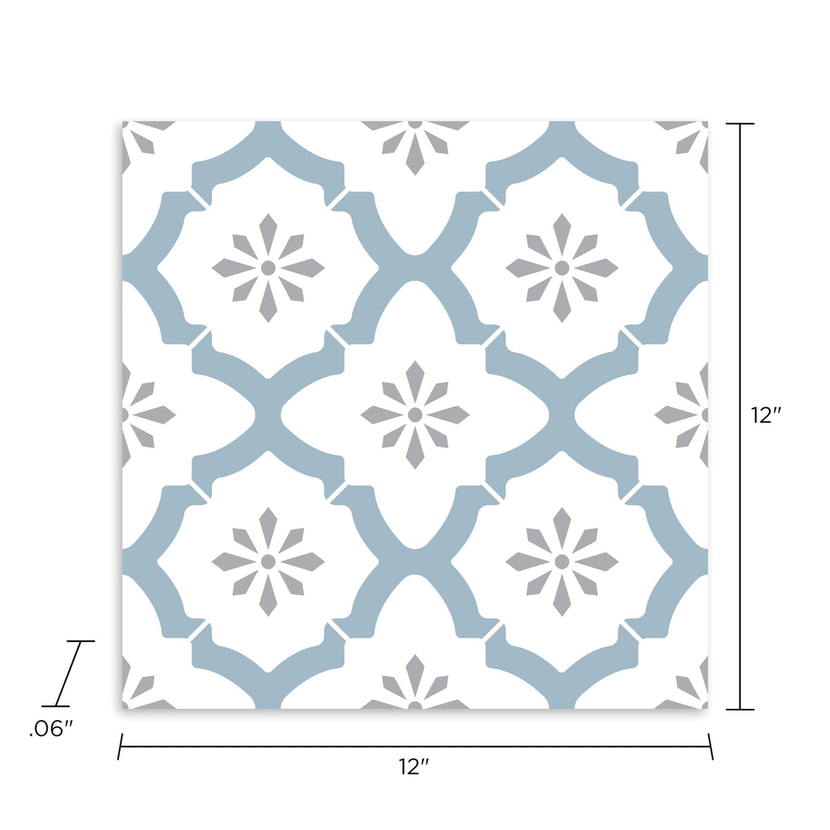 FloorPops 20-Piece 12-in x 12-in Multicolor Peel and Stick Vinyl Tile