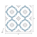FloorPops 20-Piece 12-in x 12-in Multicolor Peel and Stick Vinyl Tile