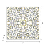 FloorPops 20-Piece 12-in x 12-in Multicolor Peel and Stick Vinyl Tile