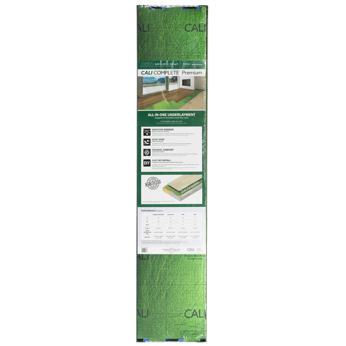 Cali Bamboo Cali Complete 100-sq ft Premium 1.5 mm Flooring Underlayment