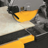 DEWALT 10-in 15-Amp Wet Bridge Sliding Table Tile Saw with Stand