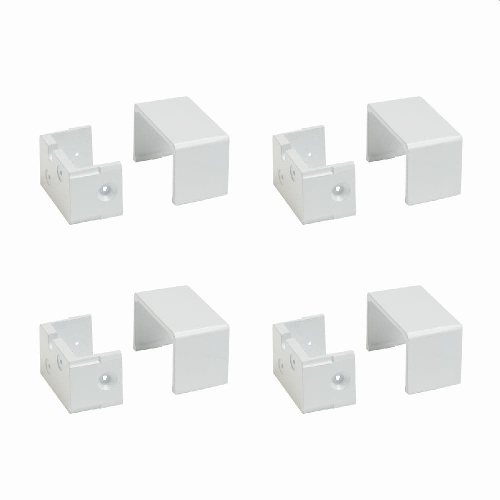 Fortress Building Products 18-ft x 40-in White Aluminum Deck Rail Kit