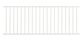Fortress Building Products 18-ft x 40-in White Aluminum Deck Rail Kit