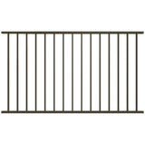 Fortress Building Products 6-ft x 40-in Antique Bronze Steel Deck Rail Kit