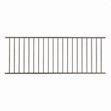 Fortress Building Products 48-ft x 34-in Antique Bronze Steel Deck Rail Kit