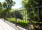 Fortress Building Products 48-ft x 40-in Black Sand Steel Deck Rail Kit