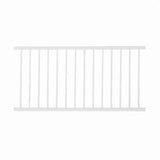 Fortress Building Products 16-ft x 34-in White Aluminum Deck Rail Kit