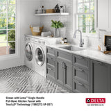 Delta Stainless Steel 1-Basin Undermount Laundry Sink 18x24"