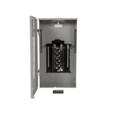 Siemens PN 200-Amp 20-space load center - angle view