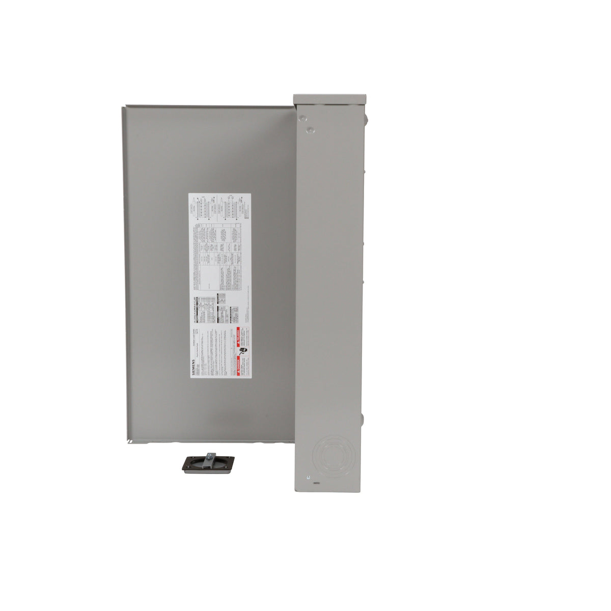Siemens PN 200-Amp 20-space load center - interior view