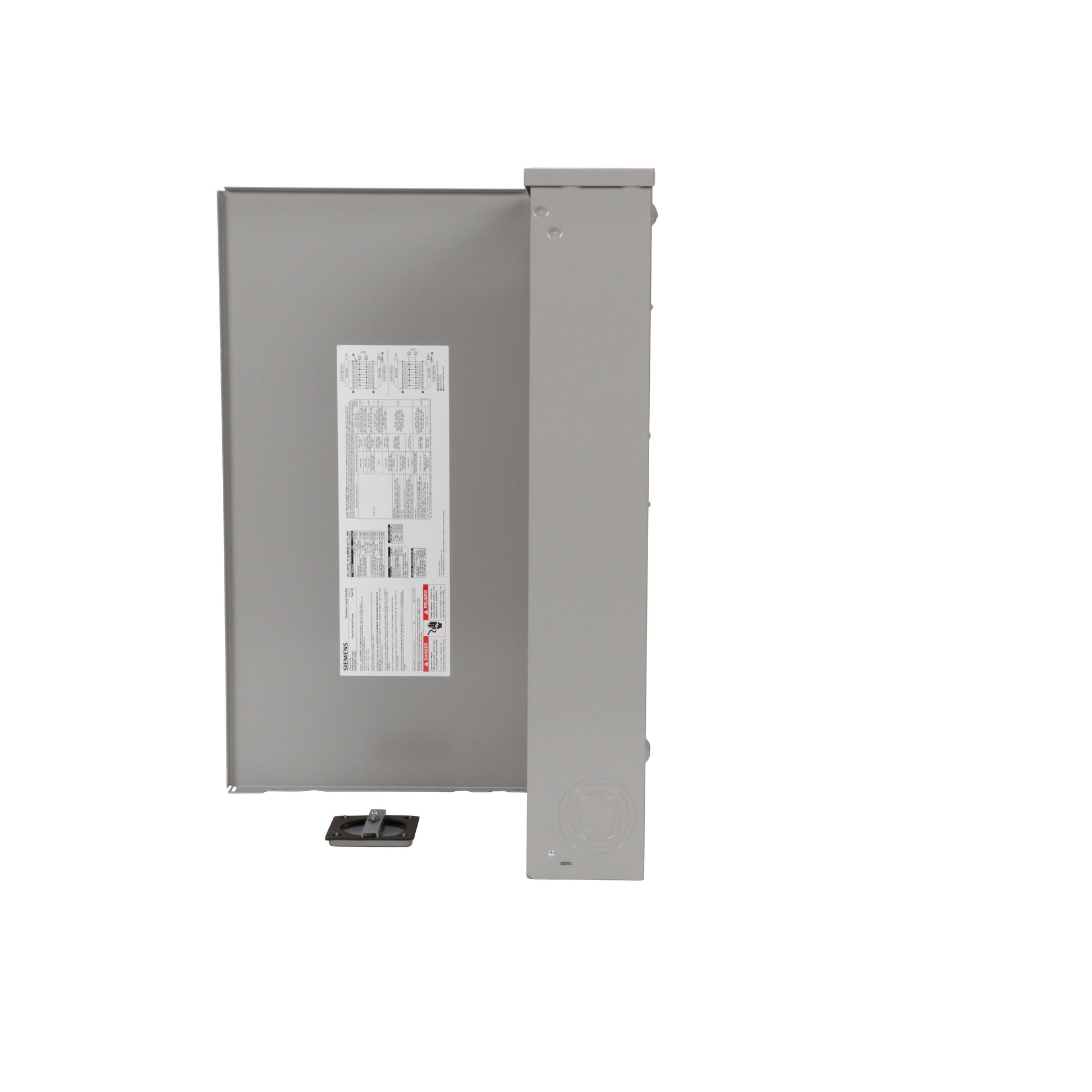 Siemens PN 200-Amp 20-space load center - interior view