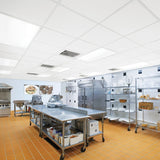 Armstrong Ceilings Lumawash White Mineral Fiber Drop Ceiling Tile Sample