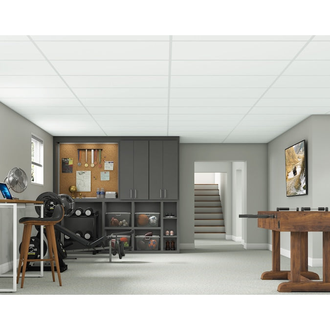 Armstrong Ceilings Prelude 48-in Galvanized Steel White Cross Tee