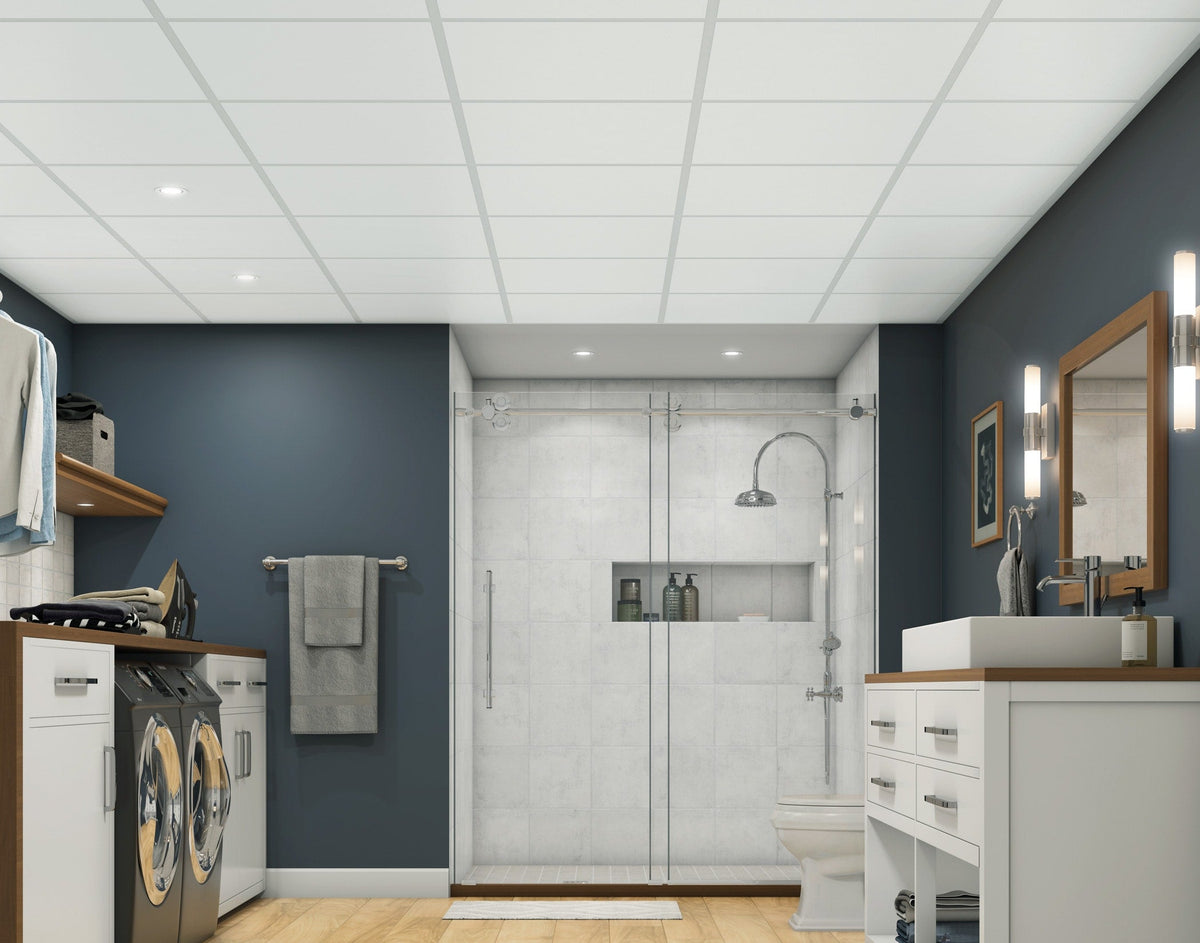 Armstrong Ceilings Prelude 23.06-in Galvanized Steel Ceiling Grid Cross Tee