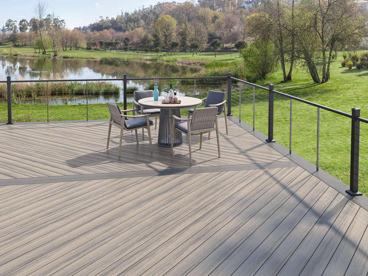 Deckorators Contemporary cable Aluminum Deck Cable Rail Kit