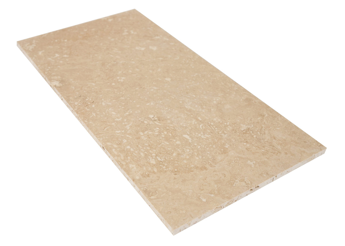 Satori Ivory 12-in x 24-in Honed and Filled Natural Stone Floor and Wall Tile (1.99-sq. ft/ Piece)