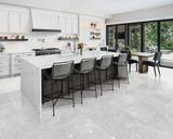 Satori Palisade Grigio 12-in x 24-in Polished Porcelain Marble Look Floor and Wall Tile (1.94-sq. ft/ Piece)