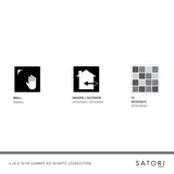 Satori Summit Ice Ledgestone 6-in x 18-in Natural Stone Look Wall Tile (3.66-sq. ft/ Carton)