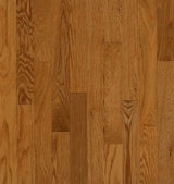 Bruce Manchester Gunstock Oak 2-1/4-in W x 3/4-in T x Varying Length Smooth/Traditional Solid Hardwood Flooring (20-sq ft / Carton)