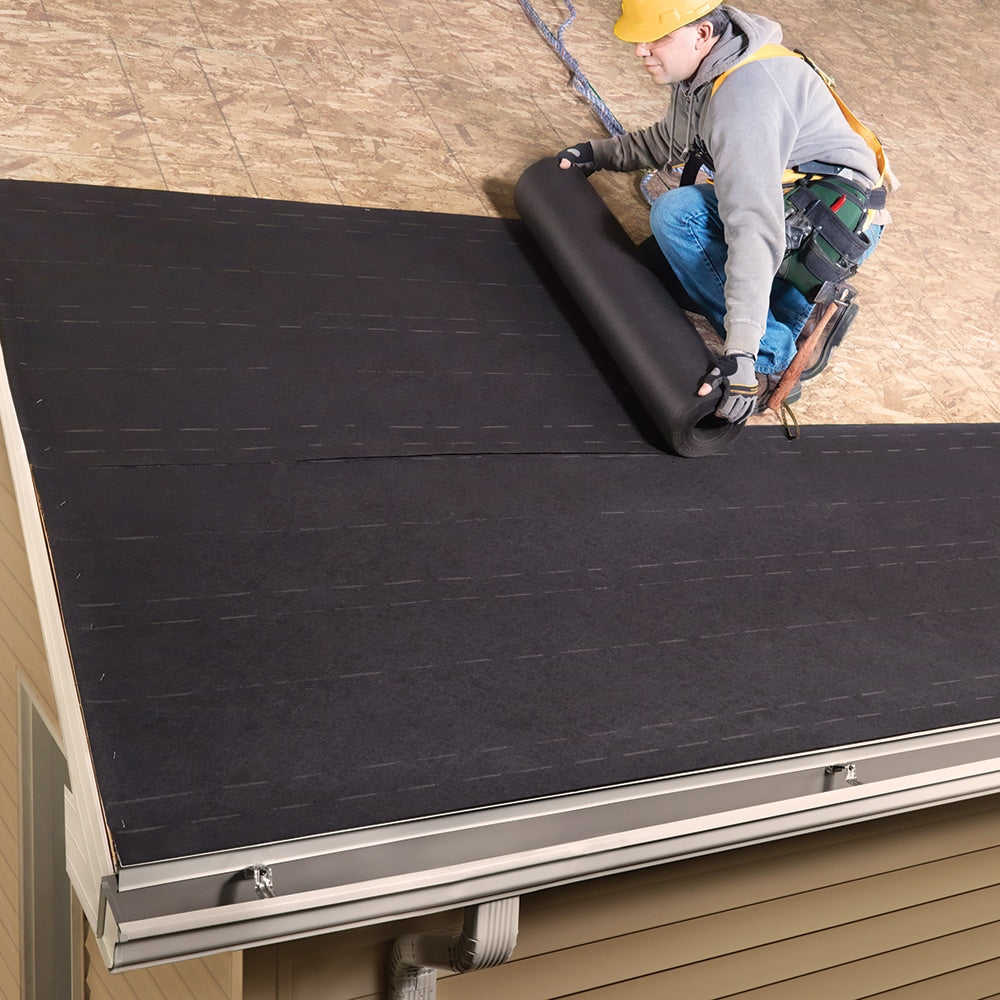 Owens Corning Fiberglas Reinforced Felt 36-in x 141.5-ft 400-sq ft Felt Roof Underlayment