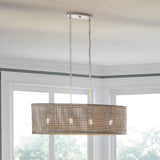 Kichler Sayulita 4-Light White Coastal Chandelier