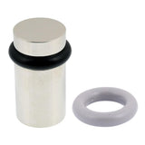 Bright Nickel Solid Brass High Clearance Flat Top Floor Door Stop